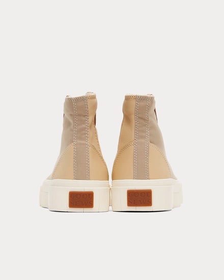 Good News Palm Vegea Beige High Top Sneakers - 3