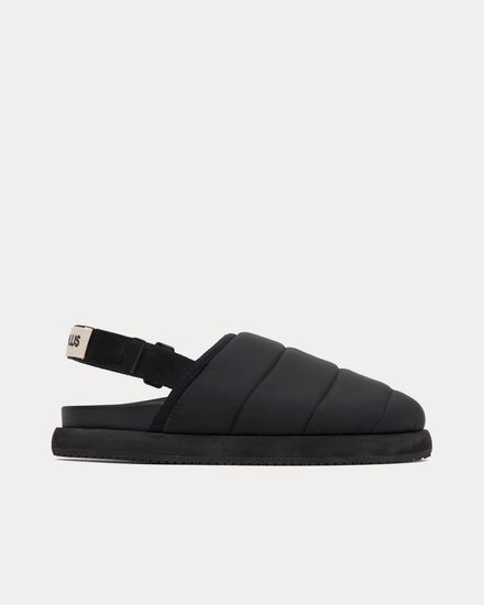 Good News Namer Quilted Black Slip Ons - 1