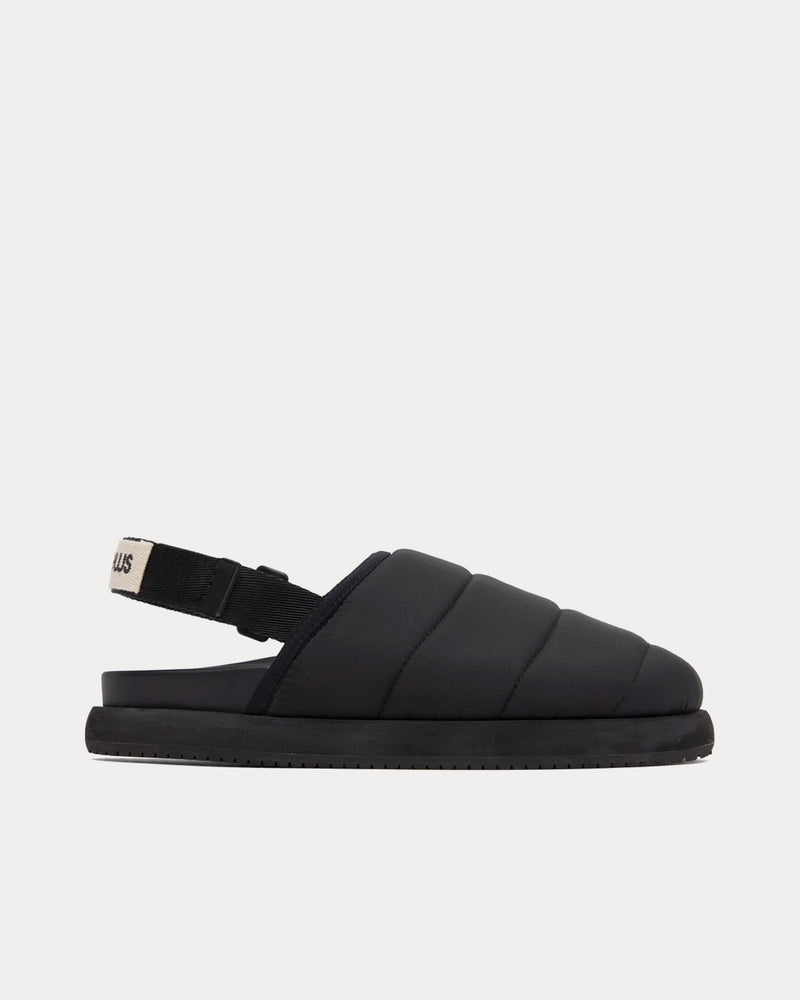 Good News Namer Quilted Black Slip Ons - 1