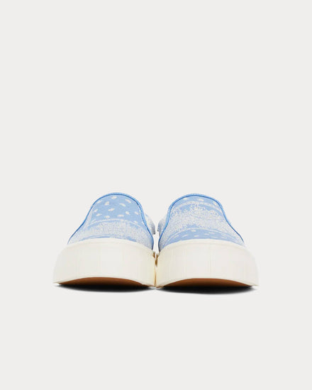Good News Paisley Yess Blue Slip On Sneakers - 2
