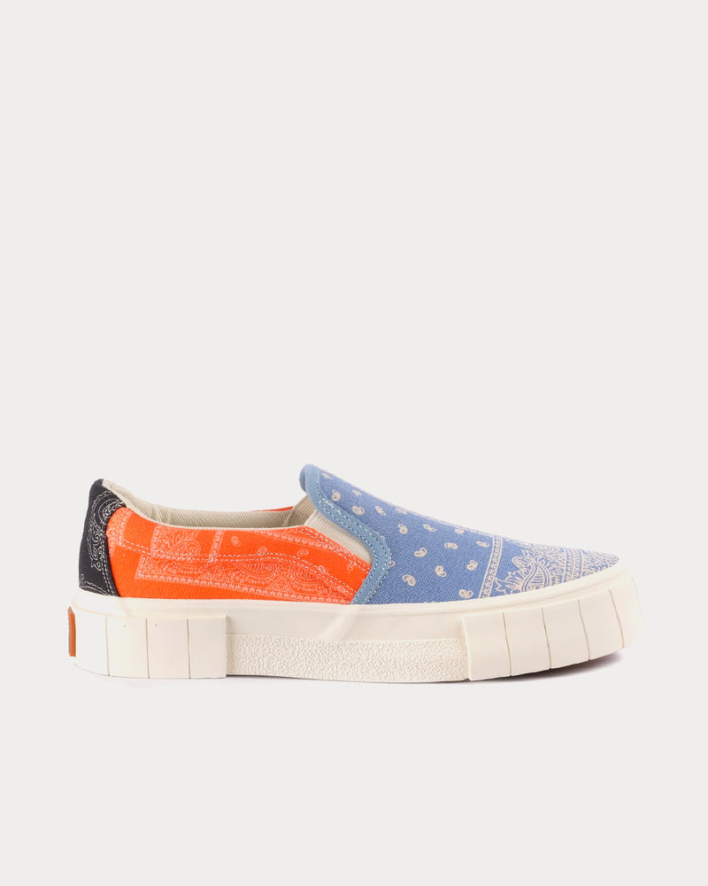 Good News Yess Paisley Multi Low Top Sneakers - 1