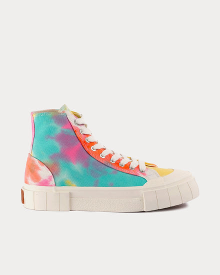 Good News Palm Ombre Tie Dye High Top Sneakers - 1