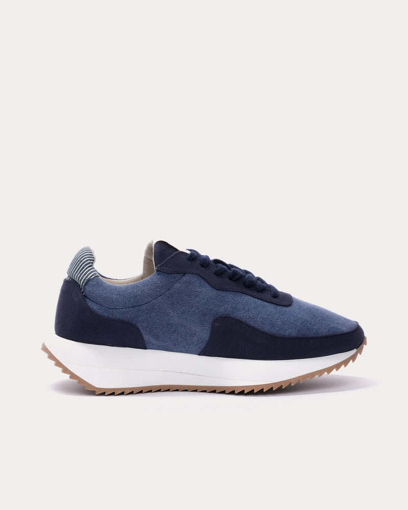Good News Kook Navy Low Top Sneakers - 1