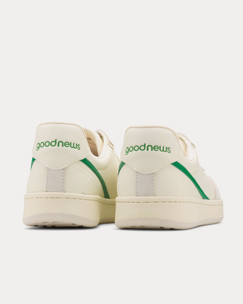 Good News Mack White / Green Low Top Sneakers - 3