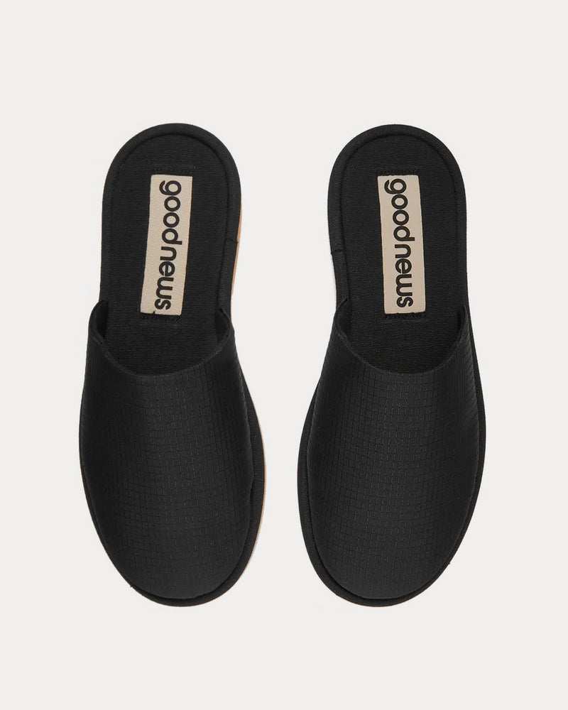 Good News Namer Black Slip Ons - 2