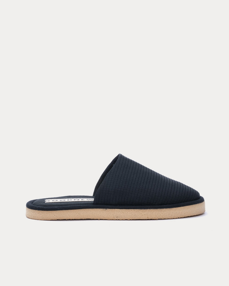 Good News Namer Black Slip Ons - 1