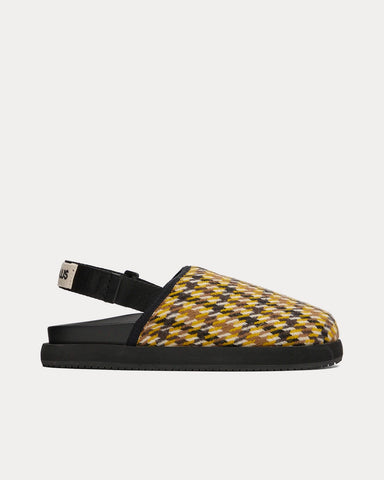 Good News Namer Mustard Check Slip Ons