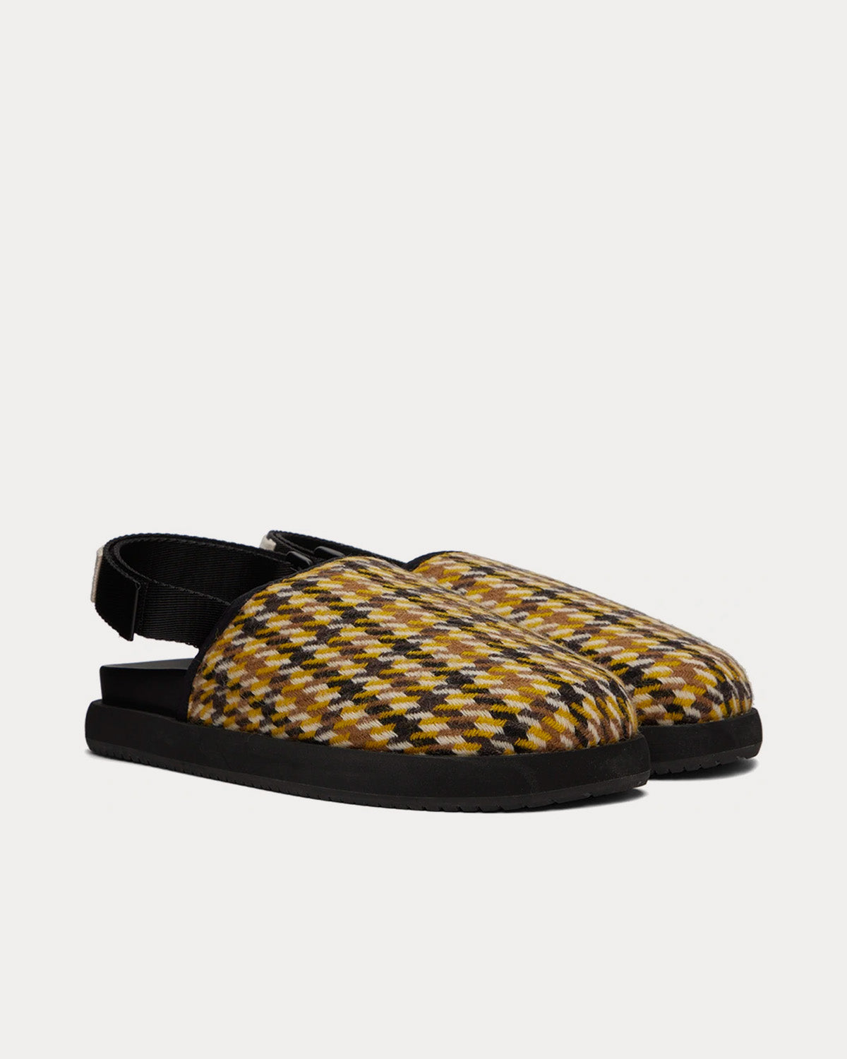 Good News Namer Mustard Check Slip Ons Sneak in Peace