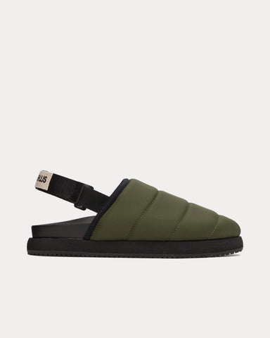 Good News Namer Quilted Khaki Slip Ons