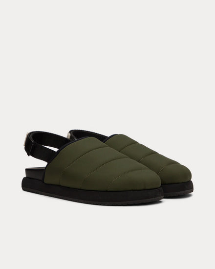 Good News Namer Quilted Khaki Slip Ons - 2