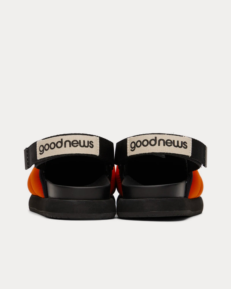 Good News Namer Quilted Orange Slip Ons - 3