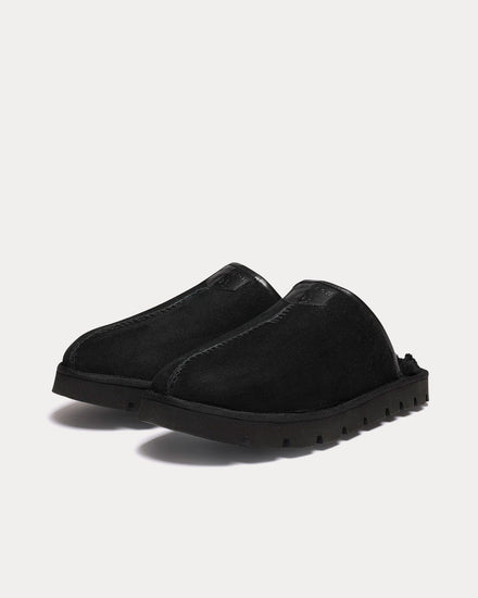 Grenson Wainwright Shearling Black Slip Ons - 3