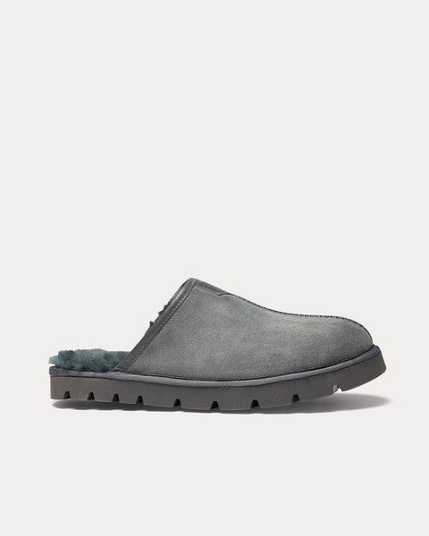 Wainwright Shearling Smoke Slip Ons