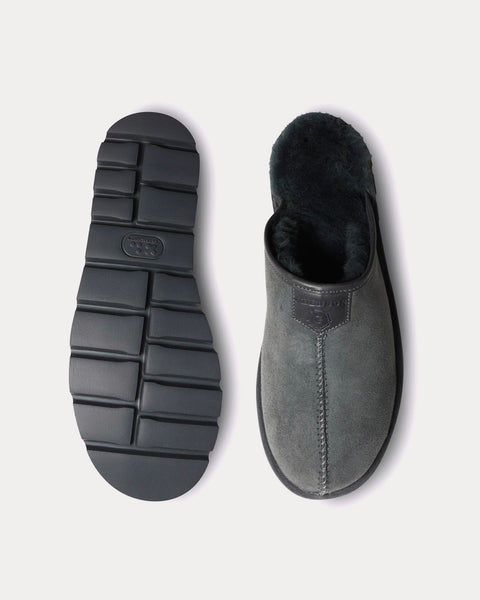 Wainwright Shearling Smoke Slip Ons