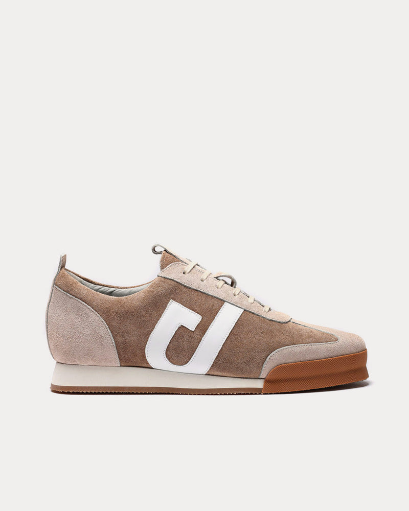 Grenson Sneaker 51 Eco Suede Buff Low Top Sneakers - 1