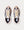 Rhyton Beige / Ebony / Pink Low Top Sneakers