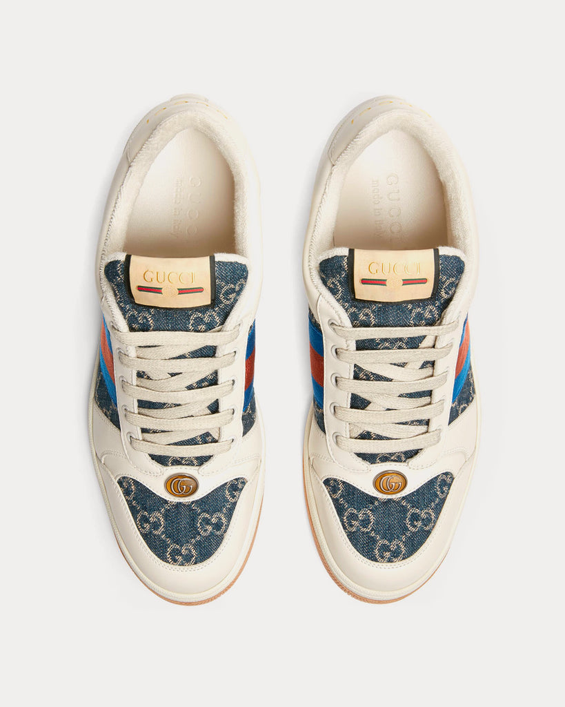 Gucci denim sneakers top