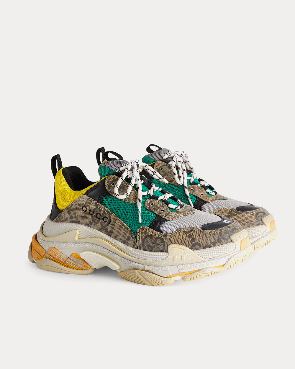 Balenciaga green yellow outlet