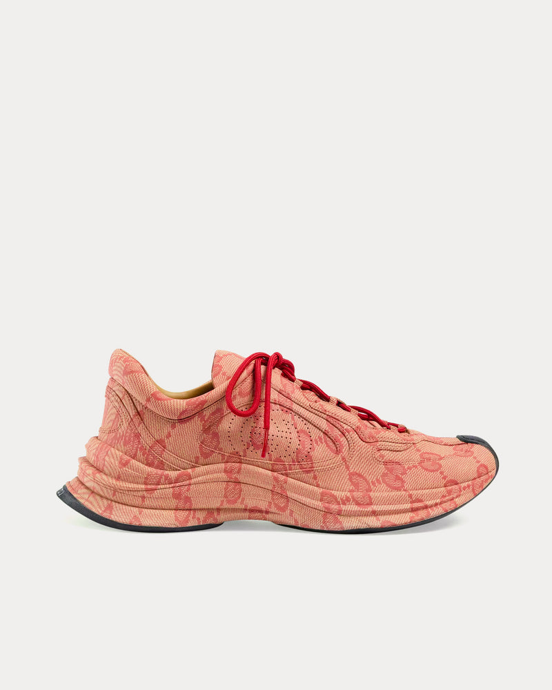 Gucci Beige and Red Logo Sneakers Women main image 3