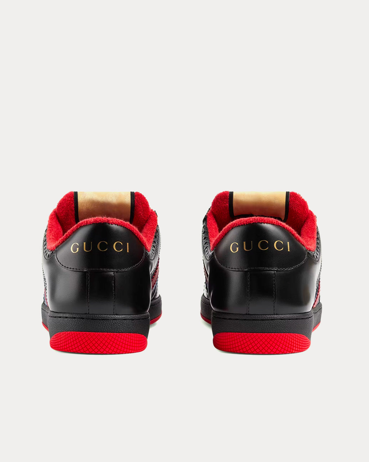 Gucci Screener Black White Green Red Web