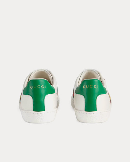 Gucci Bananya Ace White Low Top Sneakers - 3