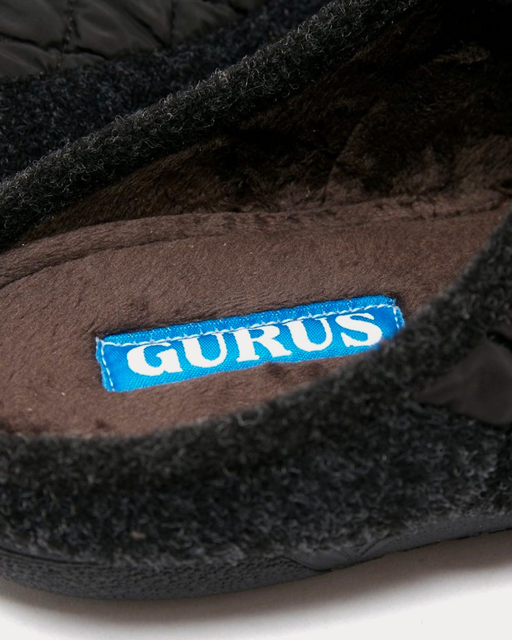 Gurus Room - House Mule Black Slip Ons