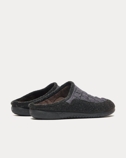 Gurus Room House Mule Grey Slip Ons - 4