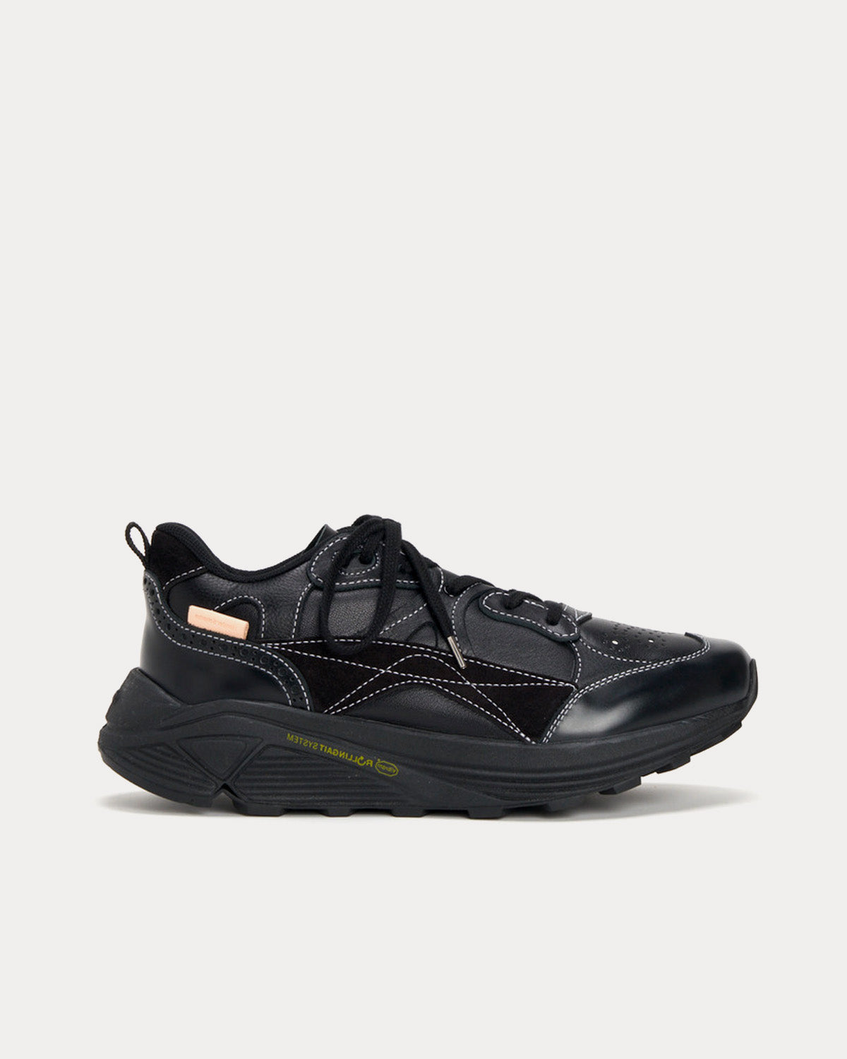 Hender Scheme Men's Polar Black / White Low Top Sneakers