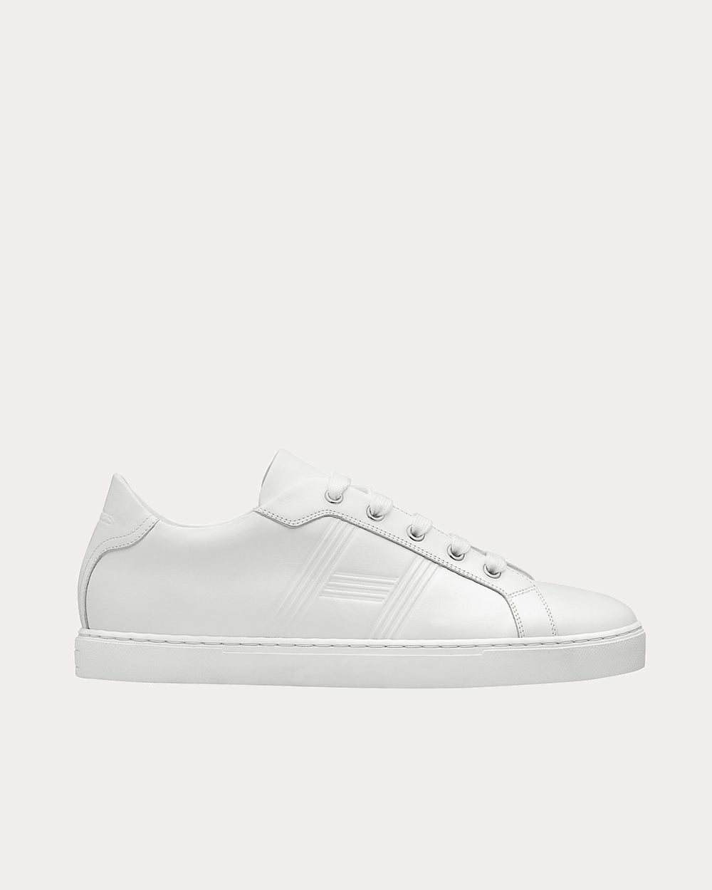 Hermès Men's Advantage Blanc Low Top Sneakers Trainers