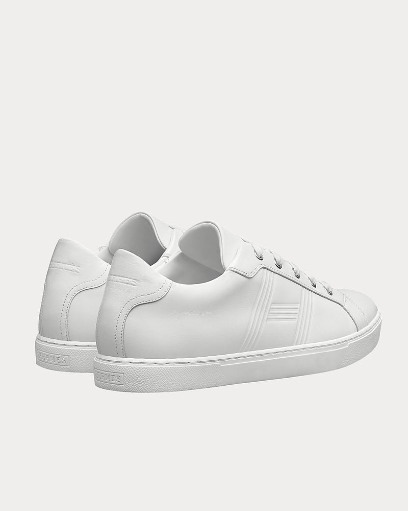 Hermès Advantage Blanc Low Top Sneakers - 3