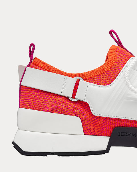 Athlete Orange Low Top Sneakers