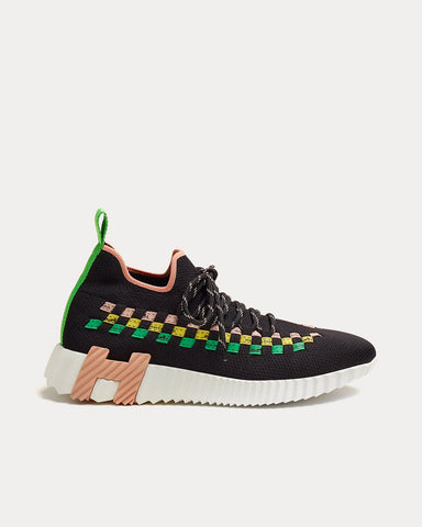 Hermès Flex Multicolore Noir Low Top Sneakers