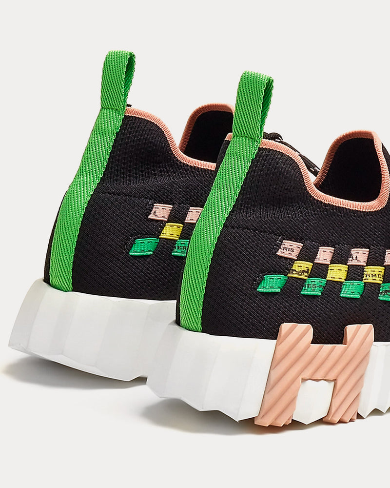 Hermès Flex Multicolore Noir Low Top Sneakers - 3