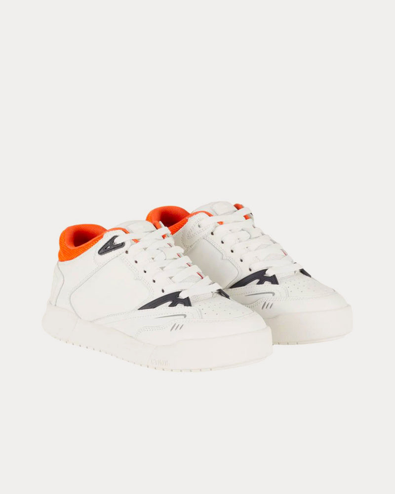 Heron Preston Low Key White / Orange Low Top Sneakers - 3