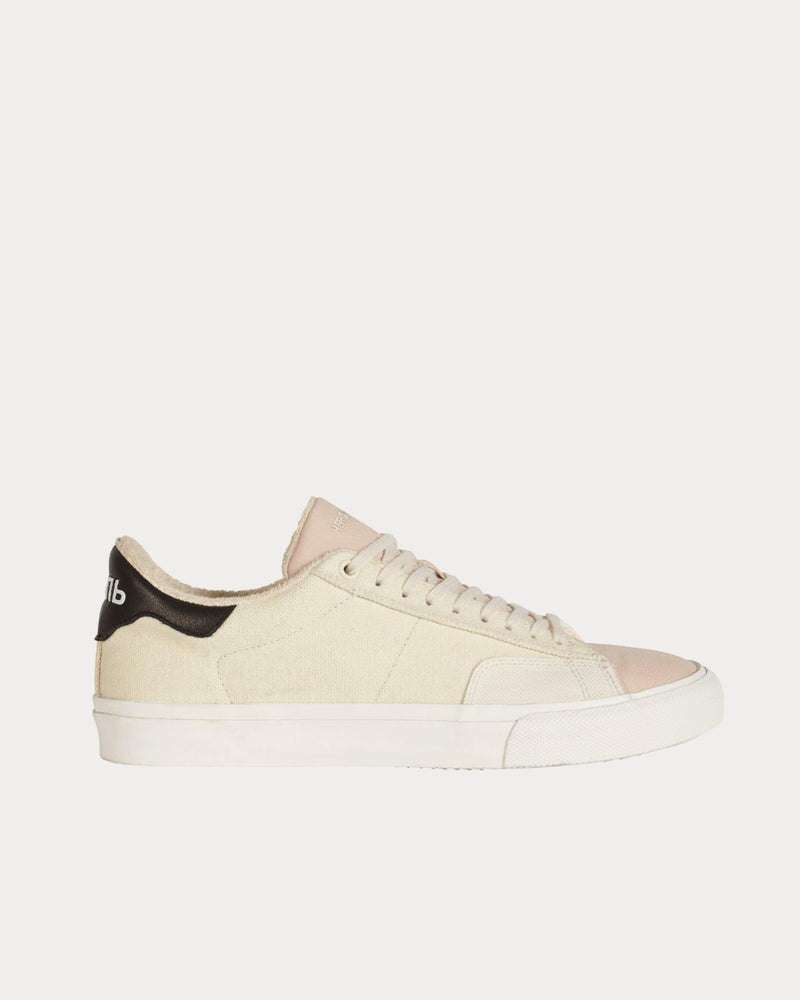 Heron Preston Vulcanized Cream / White Low Top Sneakers - 1