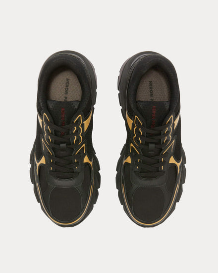 Heron Preston Block Stepper Black / Beige Low Top Sneakers - 2