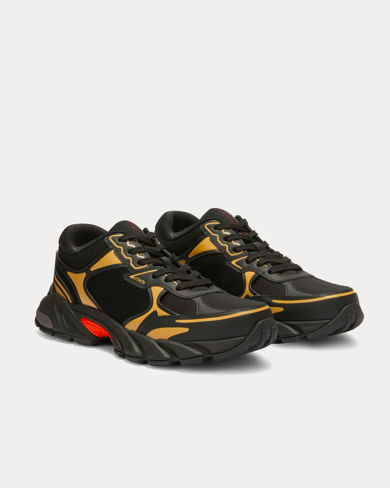 Heron Preston Block Stepper Black / Beige Low Top Sneakers - 3