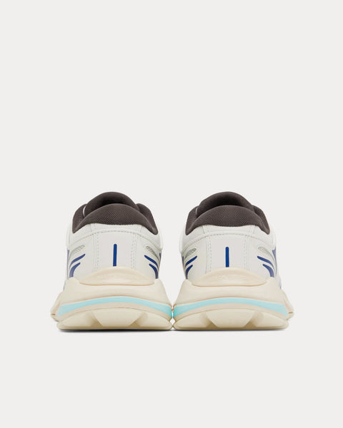 Block Stepper White / Blue Low Top Sneakers