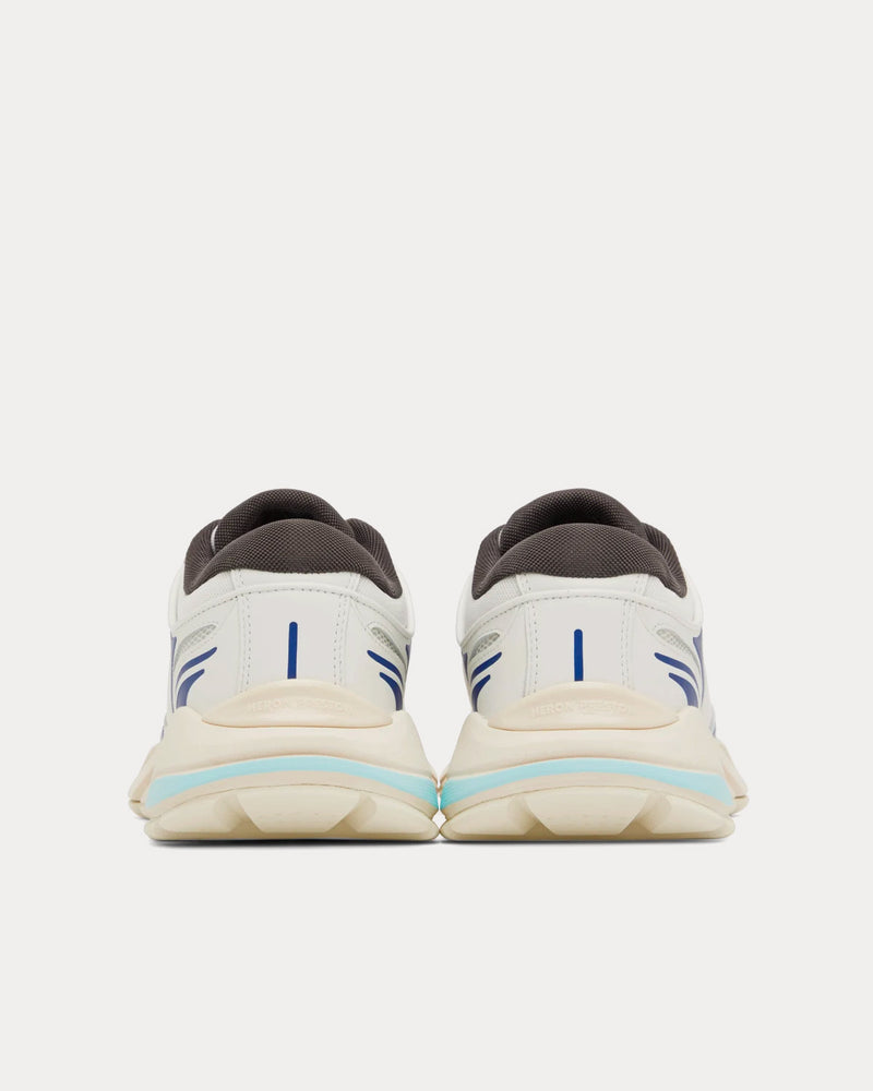 Heron Preston Block Stepper White / Blue Low Top Sneakers - 3