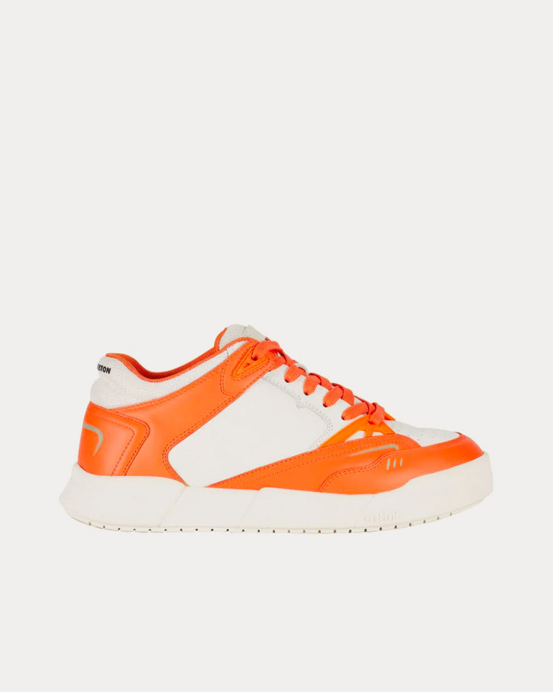 Heron Preston Low Key Orange / White Low Top Sneakers - 1