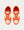Low Key Orange / White Low Top Sneakers