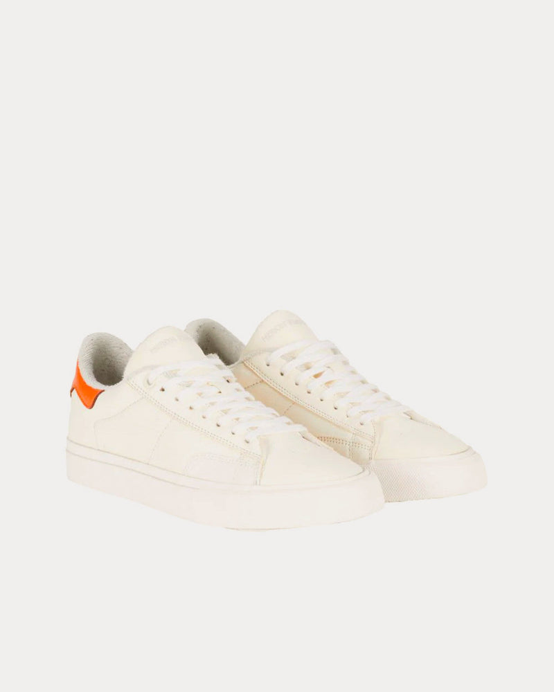 Heron Preston Vulcanized Low White / Orange Low Top Sneakers - 3