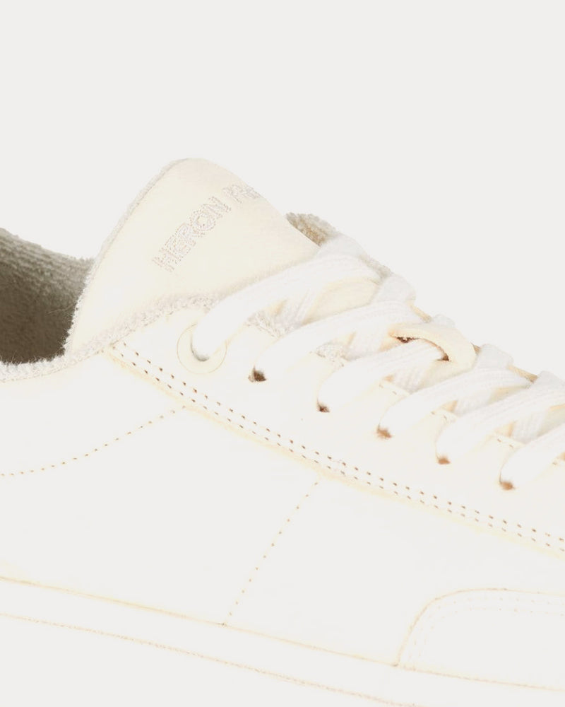 Heron Preston Vulcanized Low White / Orange Low Top Sneakers - 5