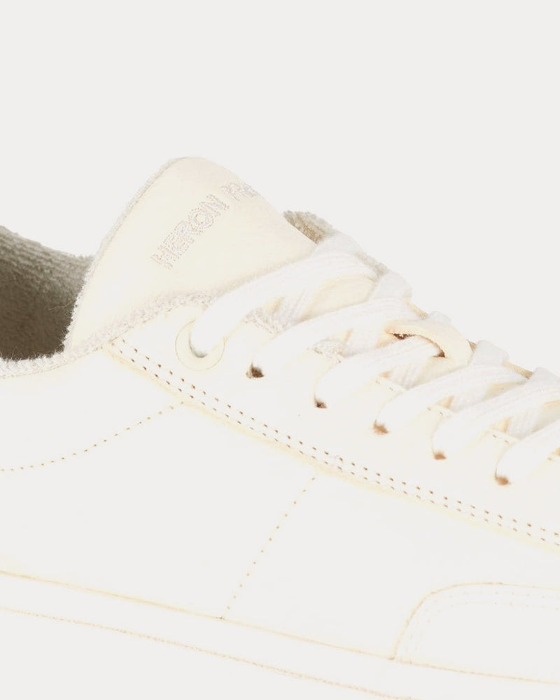 Heron Preston Vulcanized Low White / Orange Low Top Sneakers - 5
