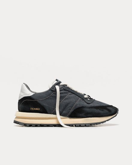 Hinander Tenkei Black / Asphalt Low Top Sneakers - 1