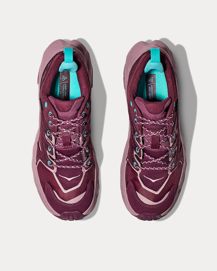 HOKA Anacapa Low GTX Grape Wine / Elderberry Running Shoes - 2