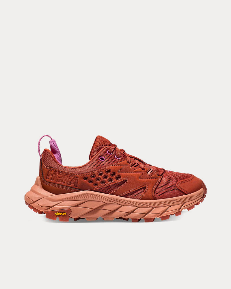 Hoka Anacapa Breeze Low Baked Clay / Cork Running Shoes - 1