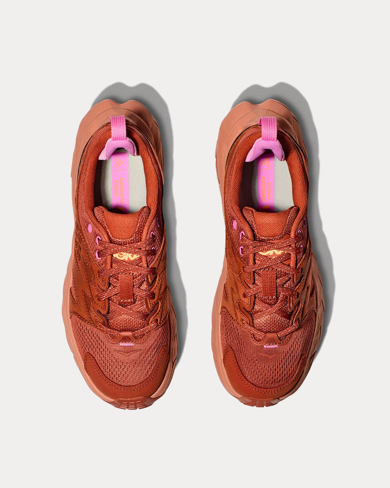 Hoka Anacapa Breeze Low Baked Clay / Cork Running Shoes - 2