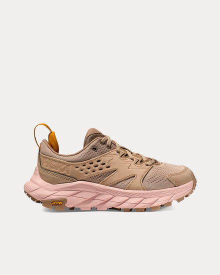 HOKA Anacapa Breeze Low Oxford Tan / Peach Whip Running Shoes - 1
