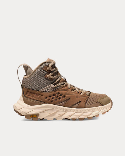 HOKA Anacapa Breeze Mid Dune / Eggnog Running Shoes - 1